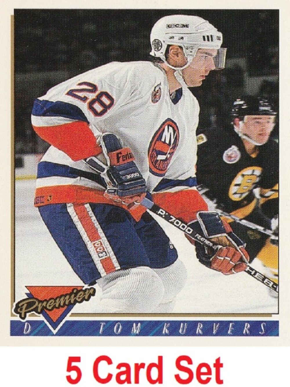 Tom Kurvers Hockey Card Collection